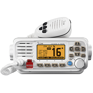CLOSEOUT - Icom M330 Compact VHF Radio w/GPS - White