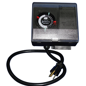 CLOSEOUT - Ice Eater by Power House P1101 Timer - 2 On/Off Settings Per Day w/2 Set Trippers -120V - 60Hz