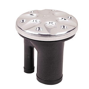 Perko 0591 Vented Fill f/1-1/2' Hose - Straight Neck - Chrome