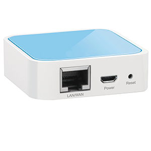 CLOSEOUT - Glomex 150MBPS Wireless N Nano Router/Access Point