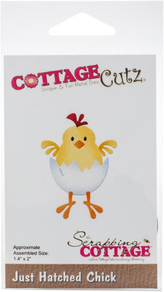 CottageCutz Die-Just Hatched Chick 1.4'X2'