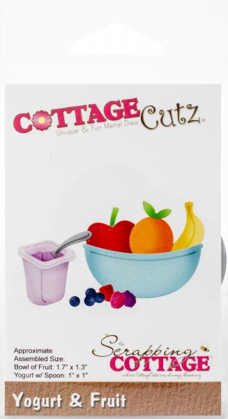 CottageCutz Die-Yogurt & Fruit, 1' To 1.7'