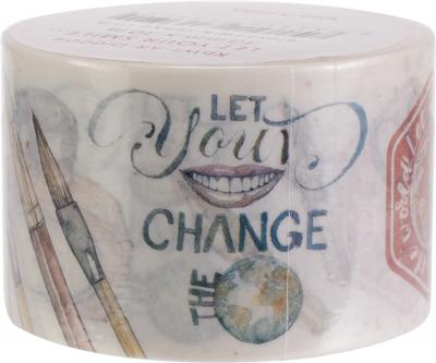 Alexandra Renke Midori Washi Tape 30mmX10m-Let Your Smile Change The World