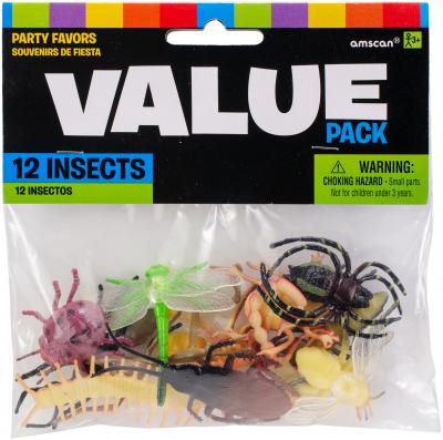 Party Favors 12/Pkg-Insects