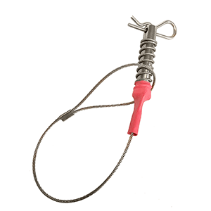 Sea Catch TR5 Spring Loaded Safety Pin - 7/16' Shackle