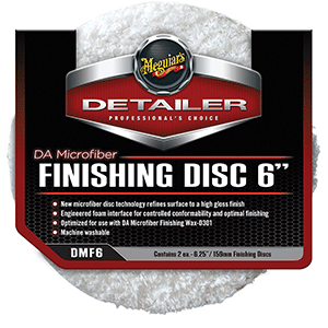 Meguiar's DA Microfiber Finishing Disc - 6' - 2-Pack