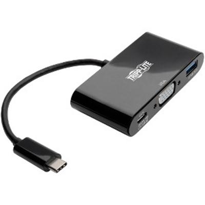USB C to VGA Adapter w USB Hub