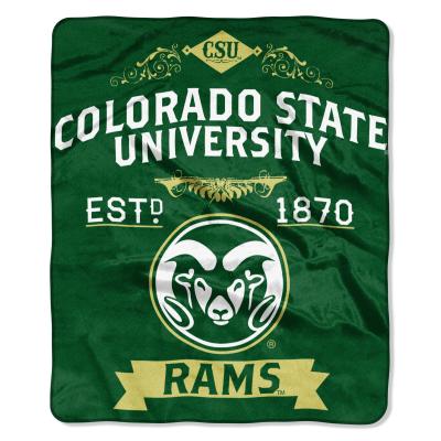 Colorado State OFFICIAL Collegiate 'Label' Raschel Throw