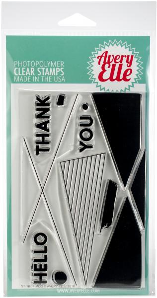 Avery Elle Clear Stamp Set 4'X6'-Mod