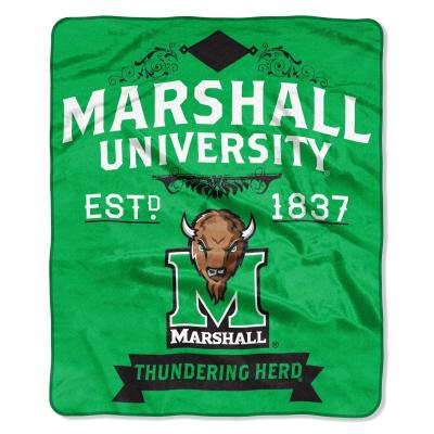 Marshall OFFICIAL Collegiate 'Label' Raschel Throw