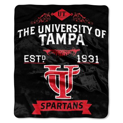 Tampa University OFFICIAL Collegiate 'Label' Raschel Throw