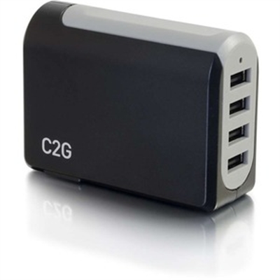 4 Port USB Wall Chgr AC to USB