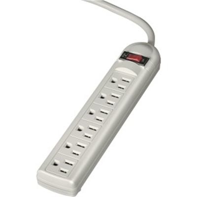 6 Outlet Power Strip 90 Degree