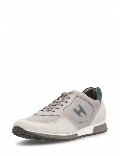 Hogan Mens Sneaker Light Grey HXM1980H67166XX26E7