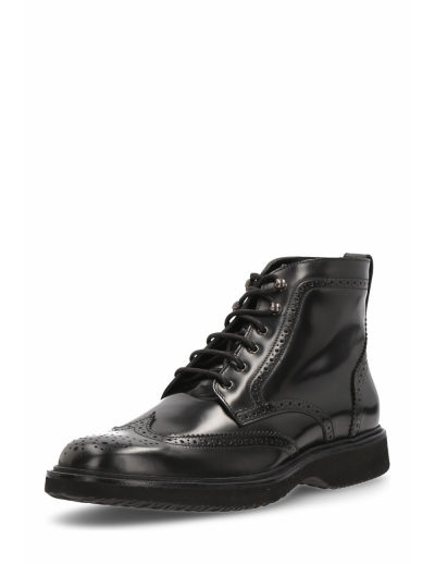 Hogan Mens Lace Up Shoe Black HXM2170S85066Q6B999