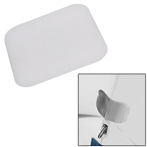 Megaware ScuffBuster™ Standard - 5.75' x 4.5' - Solid Bowguard - 22G - Stainless Steel