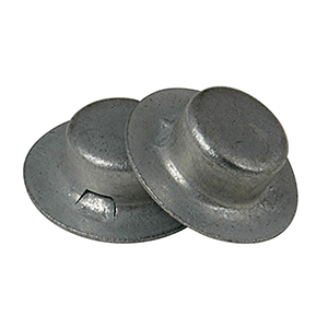 C.E. Smith Cap Nut - 5/8' 8 Pieces Zinc