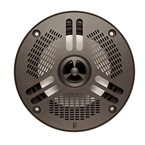 Poly-Planar 5' 2-Way LED Self Draining Spa Speaker - Dark Gray