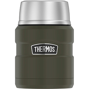 Thermos Stainless King™ Vacuum Insulated Stainless Steel Food Jar - 16oz - Matte Army Green