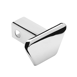CLOSEOUT - Draw-Tite Receiver Tube Cover 1-1/4' Square - Chrome Metal