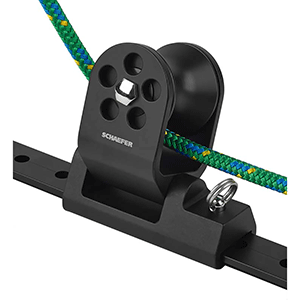 Schaefer Twin Sheet Block f/1-1/4' T-Track - Black