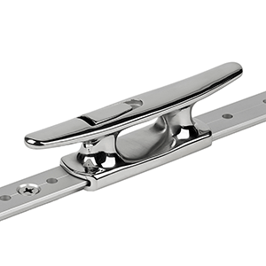 Schaefer Mid-Rail Chock/Cleat Stainless Steel - 1'