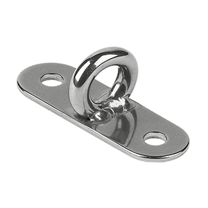 Schaefer Stainless Steel Welded Pad Eye - 1-7/8'L x 5/8'W