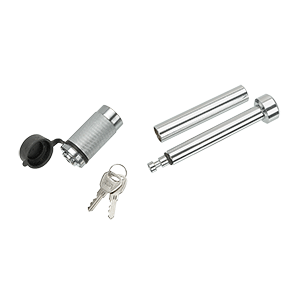 Draw-Tite Receiver Lock 5/8' f/3' Square Class V Receivers Sleeved to 3/4' Dogbone Style