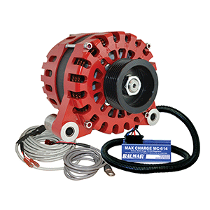 Balmar Alternator Vortec K6 Serpentine Pulley Regulator & Temp Sensor - 170A - 12V