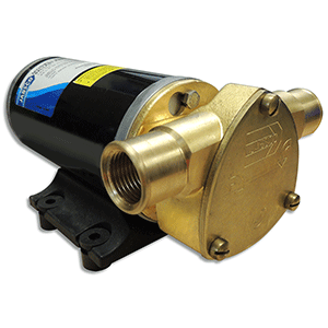 Jabsco Ballast King Bronze DC Pump w/Deutsch Connector w/o Reversing Switch - 15 GPM