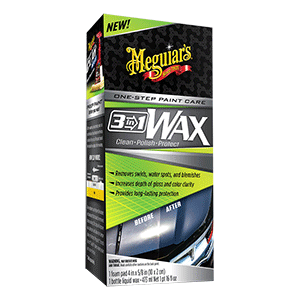CLOSEOUT - Meguiar's 3-In-1 Wax - 16oz.