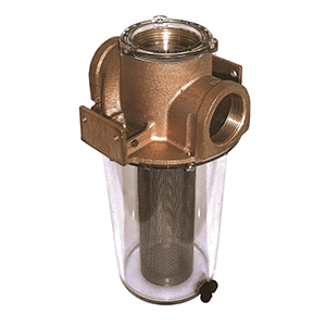 GROCO ARG-1000 Series 1' Raw Water Strainer w/Stainless Steel Basket