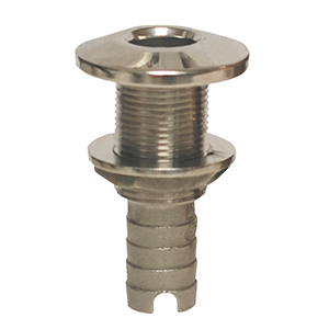 GROCO Stainless Steel Hose Barb Thru-Hull Fitting - 3/4'