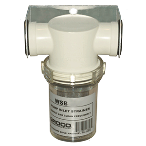 GROCO 1' Fresh Water Strainer w/#304 SS Basket