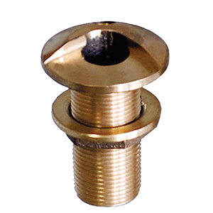 GROCO 1-1/4' Bronze High Speed Thru-Hull Fitting w/Nut
