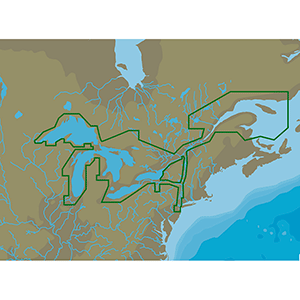 C-MAP 4D NA-D061 Great Lakes & St Lawrence Seaway -microSD™/SD™