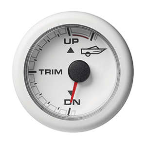 VDO Marine 2-1/16' (52MM) OceanLink® Engine Trim - Up/Down - White Dial & Bezel
