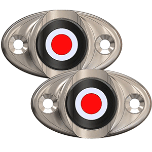TACO Surface Mount LED Side Navigation Light Set - 1-3/4'