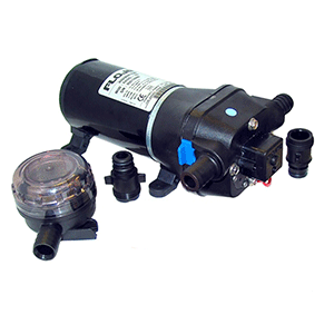 FloJet 24V, 40psi Heavy Duty Water Pressure Pump - 4.3 GPM