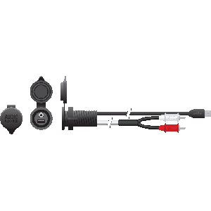 Marine Audio 3.5mm Marine Mini-Pin & USB Combo Port