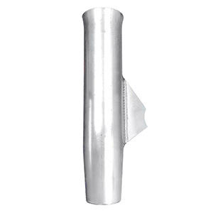 Tigress Weld On Aluminum Flared Rod Holder w/Blade Mill Finished 10'