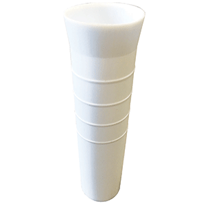 Tigress 10' Flared Vinyl Replacement Insert Liner - White