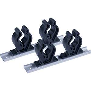 Sea-Dog Track Rod Holder - 7' Tracks - 4 Rod Clips