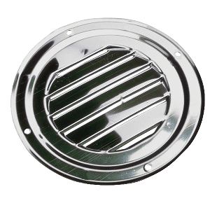 Sea-Dog Stainless Steel Round Louvered Vent - 4'