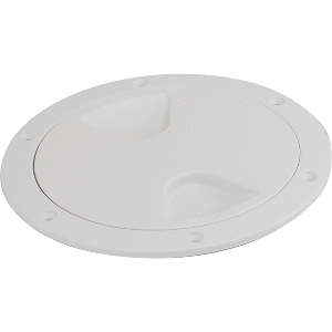 Sea-Dog Screw-Out Deck Plate - White - 6'