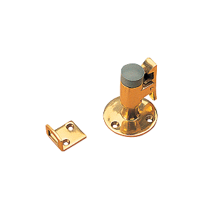 Sea-Dog Door Stop & Catch - Brass - 2'