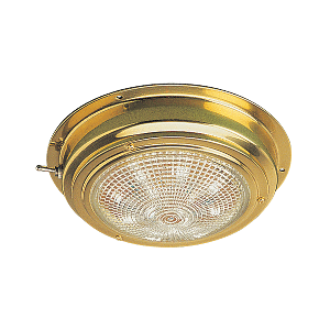 Sea-Dog Brass LED Dome Light - 5' Lens