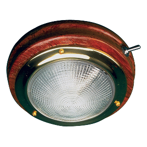 Sea-Dog Teak LED Dome Light - 5' Lens