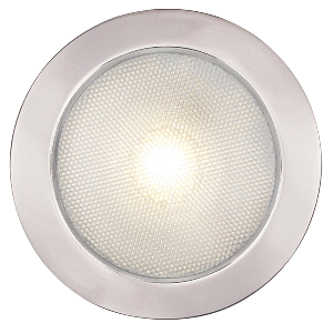 Hella Marine EuroLED 150 Recessed Mount - Warm White - Polished 316 SS Rim