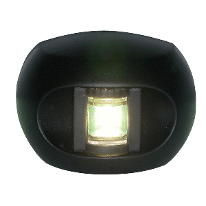 Aqua Signal Series 34 Stern Transom Mount LED Light - Black Housing